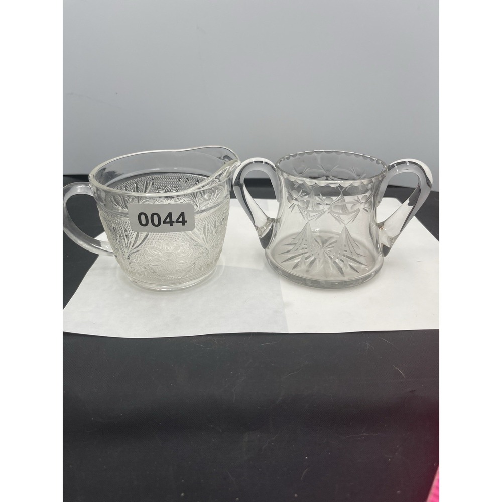 VNTG Cream And Sugar Pcs (44) Plz Look At Pictures And Read No Match